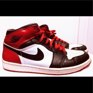 2007 Air Jordan Retro 1 Old Love Black Toe Size 12